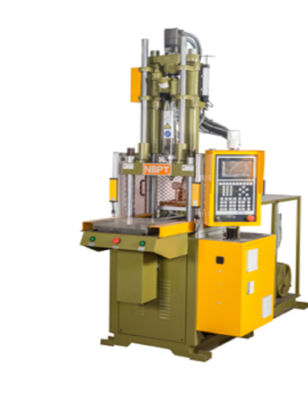 Máquina de moldagem por injecção de placas de deslizamento único vertical 55T