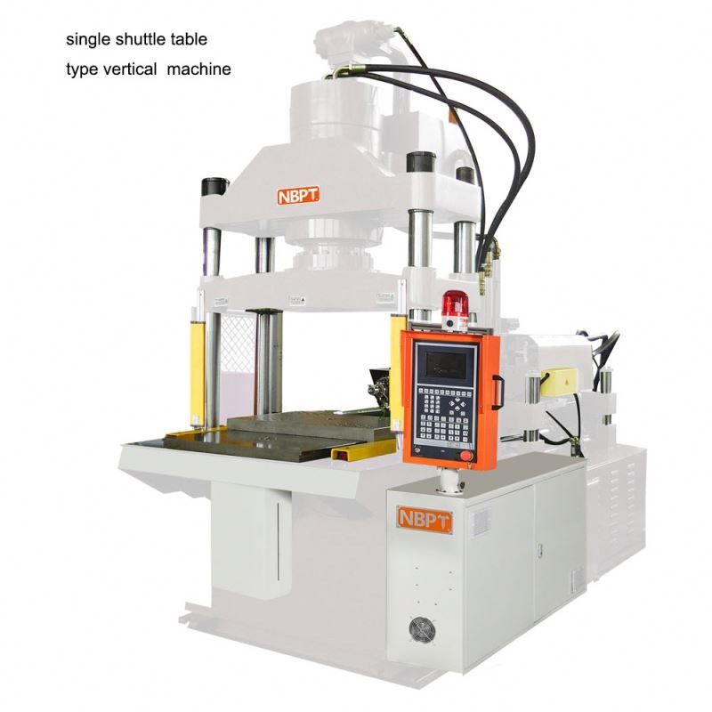 Máquina de moldagem por injecção de plástico de tipo vertical